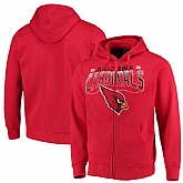Men's Arizona Cardinals G III Sports by Carl Banks Perfect Season Full Zip Hoodie Cardinal,baseball caps,new era cap wholesale,wholesale hats